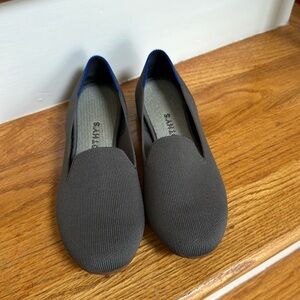 EUC Rothy’s The Loafer, charcoal, 7